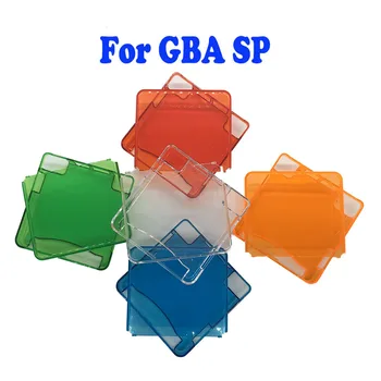 100sets Plastmasas Skaidrs, Aizsardzības Apvalks Gadījumos Gameboy Advance Sp GBA SP Konsoles Aizsargs