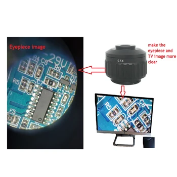 1080P 38MP V8 HDMI Saderīgu Digitālo USB Microscopio Kameras 3,5 X-90X Trinokulara Vienlaicīgi-Fokusa Stereo Mikroskopu Lodēšanas Instruments