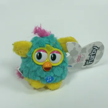 10cm Hasbro Mājdzīvnieki Furby Plīša Rotaļlietas Atslēgu piekariņi Kulons Cute Pūce Plīša Lelles Soma Ornamentu, Piederumu Pildījumu Rotaļlieta Bērniem, Dāvanu