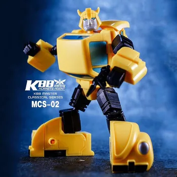 10cm KBB MCS-02 Transformācijas Modelis BBumbleb ABS Rīcības Attēls Deformējas Rotaļlietas MCS02 Robots Auto Hornet Mača MP10V Kolekcijas Rotaļlietas