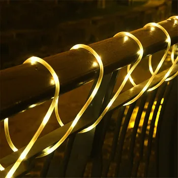10M 30M 20M Ziemassvētku LED Cauruļu Sloksnes gaismu Ar Tālvadības Āra DIY Vara Stiepļu Trošu Pasaku String Light Dārza Koku Wrap Gaismas
