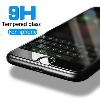 10PCS 9H Rūdīts aizsargstikls par iPhone XS Max XR 7 8 6 6s 5 Se Plus 11 Pro Max ekrāna aizsargs, stikls