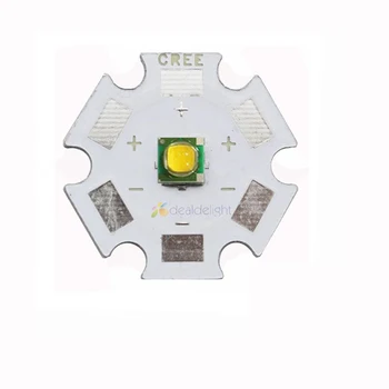 10pcs CREE XPG XP-G R5 LED 1-5W Spuldzes Mikroshēmu Avots Auksti Balts 6000-6500K;Silti Balta 3000-3200K LED ar 16mm Vai 20mm Zvaigžņu PCB