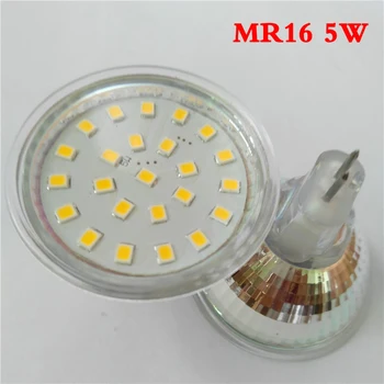 10pcs/daudz MR11 MR16 220V LED Spuldzes Lampas 3W 5W SMD3014/ SMD2835 GU5.3 LED Silti Balts/Balts LED Lampas Uzmanības centrā bezmaksas piegāde