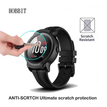 10PCS DAUDZ Ticwatch Mobvoi S2 E2 C2 0.3 mm 9H Skaidrs, Rūdīts Stikls Ekrāna Aizsargs Smartwatch Aizsardzības filmu TicWatch