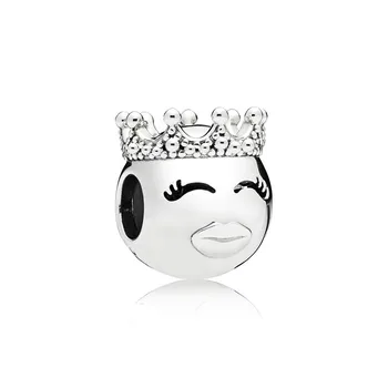 10PCS DIY Rotaslietas Sexy Princess Crown Šarmu, Cinka Sakausējums, Pērles Aksesuāri Sievietēm Aproces, Kaklarota, Auskari, Padarot Kuģi