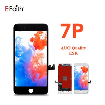 10Pcs EFaith EAR AUO LCD displejs vai Displejs, iPhone, 7 Plus skārienekrāns Digitizer Nomaiņa Un Bezmaksas DHL