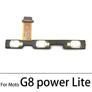 10Pcs ieslēgšana Izslēgšana Skaļuma Sānu Taustiņš Taustiņš Flex Kabelis Moto G5 G6 G7 G8 G9 Plus Spēlēt Power Lite Vienu Darbību, Redzējumu Hyper Fusion