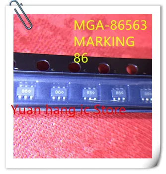 10pcs jauni un oriģinālā MGA-86563-TR1G MGA-86563 MGA86563 MARĶĒJUMS 86 SOT-IC 363