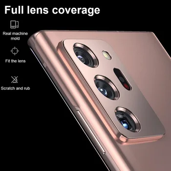 10pcs Kameras Aizsargs Rūdīta Stikla Objektīva Filmu Samsung, Ņemiet vērā, 20 Ultra Metāla Aizmugurējo Lēcu Aizsardzības Gredzenu Lietā par Galaxy Note 20