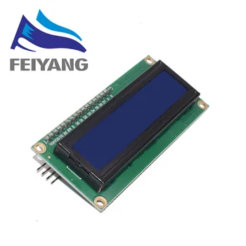 10PCS LCD1602+I2C 1602 Sērijas Blue/Green Backlight LCD Displejs ar 2560 UNO AVR IIC/I2C par arduino