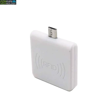 10pcs LF 125KHz ID kartes Lasītājs Android Mobilā Telefona Ultra maza izmēra portatīvo RFID lasītājs, USB OTG Barošanas