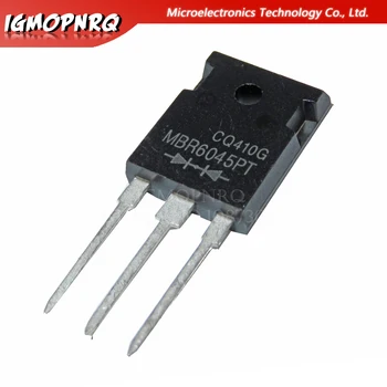 10pcs MBR6045PT Schottky diodes taisngriezis 60A 45V jaunas oriģinālas