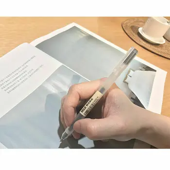 10pcs MUJI MoMA Gēla Tinte Lodīšu Pildspalvu Japāna Melna/Zila/Sarkana Skolu Biroja Lodīšu