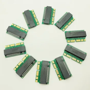 10PCS NVMe PCIe M. 2 M Taustiņu M2 SSD Adaptera Karti par Macbook Air, 2013 Paplašināšanas Karti Par Macbook Pro retina A1398 A1465/6