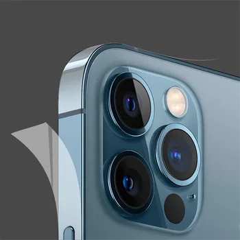 10Pcs Par iphone12/12Mini Promax TPU Hidrogelu Loka Filmu Ultra-Plānas HD Caurspīdīgs Mobilā Telefona Sānu Filmu Aizsargcimdus iPhone12
