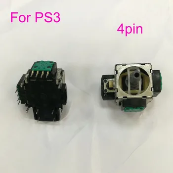 10pcs Playstation 3 PS3 Kontrolieris Nomaiņa 3D Analogo Kursorsviru Ass Sensora Modulis 4 Pin 4 Kājas Remonta Daļas