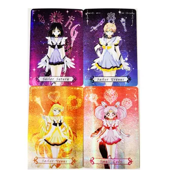 10pcs/set Sailor Moon Seksīga Meitene Rotaļlietas Hobiju Hobijs Kolekciju Spēļu Kolekcija Anime Kartes