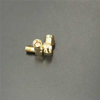 10pcs sma male sma female plug jack adapteri taisnā leņķī tipa 90 Grādu koaksiālais ANTENAS savienotājs