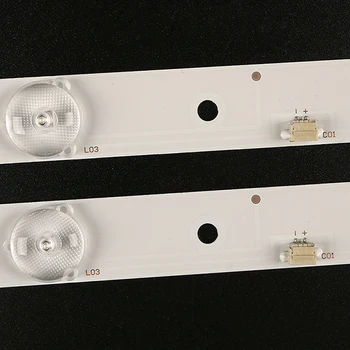 10Set = 20 piezas nuevo para NUOVA tira de LED para iluminación trasera JS-D-JP3220-061EC XS-D-JP3220-061EC E32F2000 MCPCB