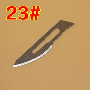 11# 23# Izmantojamā Asmens Nerūsējošā Tērauda Rokturi Skalpeli Asmens Multi-purpose Knife Elektronika PCB Remonta Instrumentu, Skalpeli