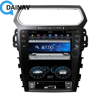 12.1 collu HD ekrāns, Auto Multimediju DVD, Video Atskaņotājs Ford Explorer 2012 Automašīnas Stereo Radio, GPS Navigācija