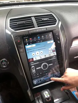 12.1 collu HD ekrāns, Auto Multimediju DVD, Video Atskaņotājs Ford Explorer 2012 Automašīnas Stereo Radio, GPS Navigācija