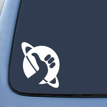 12.7*10.5 cm Hitchhikers Guide to Galaxy Auto stiklu Vinila Decal Uzlīmes, Die Samazināt Decal Kravas automašīnu SUV Logu Uzlīmes