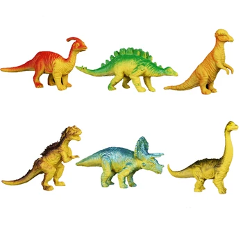 12 Gab./komplekts Dinozaura Modelis Rotaļlietas Tyrannosaurus Rex Plastmasas Dzīvnieku Izglītības Darbības Rādītāji Rotaļlietas, Bērnu Dzimšanas dienas Dāvana