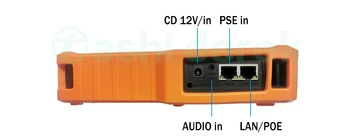 12 mp izšķirtspēja IP 4inch Kameru Testētājs 8MP TVI CVI AHD SDI CVBS IP Apvienot Cctv Testeri CCTV Monitors V6 Drošības Kameru Testētājs HDMI TDR Rj45