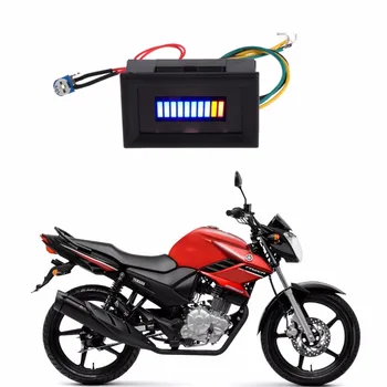 12 V Unversal Motociklu, Auto Eļļas mēroga mērītājs LED Naftas Degvielas līmeņa mēraparāts, kas Indikators