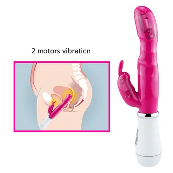 12 Ātrumu G Spot Vibrators Sievietēm Dildo Seksa Rotaļlieta, Trušu Vibrators Maksts Klitora Massager Sieviešu Masturbator Seksa Rotaļlietas Sievietēm