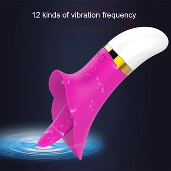 12 Ātrumu Mēle, Vibrators Seksa Rotaļlietas, lai Sievietes Burvju Nūjiņu, Vibratori Sievietes Klitora Stimulators Gode Dinamiskas Sexe Rotaļlietas Femme