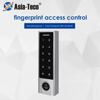 125KHZ RFID Touch Tastatūra Piekļuves Kontroles Mašīna Ūdensizturīgu IP66 Neatkarīgus Kontroles Sistēmas 1000 lietotāju Durvju Slēdzene