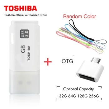 128GB TOSHIBA USB Flash Drive 64GB, 32GB lielu Ātrumu USB3.0 Flash Drive Kvalitātes Memory Stick Pen Drive Ar izsekošanas skaits