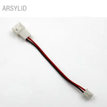 12pcs ARSYLID Konversijas kabeli 3 pin 2 pin 2,5 mm adapteris ventilators VGA ventilatoru Barošanas 2pin mini 2pin