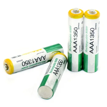 12pcs/daudz Lielu jaudu 1350mAh 1.2 V AAA uzlādējamās baterijas bērnu rotaļlietas AAA NiMH atkārtoti uzlādējams akumulators