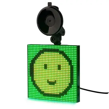 12V Bluetooth AUTO led Zīme Noskaņojumu Animācija APP Kontroles RGB Programmējams Ritināšanu Ziņu LED Displejs Valdes Dropshipping