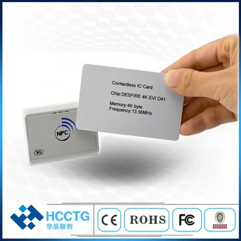 13.56 MHZ ar standartu iso14443 A Tipa Kartes un Birkas, Autobusu Karšu Nolasīšanas Termināls, Bluetooth, NFC Karšu Lasītājs Rakstnieks ACR1311