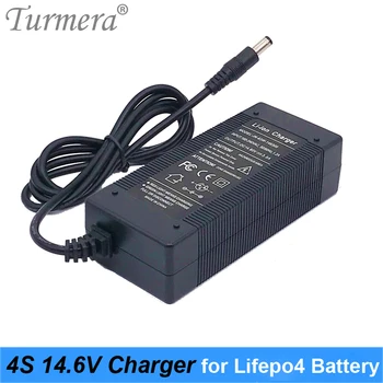 14.6 V 3A LiFePO4 lādētāju 4Series 12V 3A Lifepo4 baterijas lādētāju 14,4 V akumulatora smart lādētāju 4S 32650 32700 LiFePO4 Baterijas