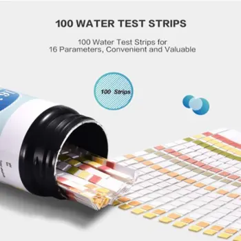 16 1 PH Testa Strēmeles Testeri Papīrs Ūdens Soilsting PH Līmeni Komplekts Rūpnīcas Indikators, Akvāriju Dīķa Ūdens Testēšana