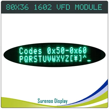1602 16X2 Paralēli Sērijas SPI VFD Displejs Ekrāna KH162SD01 Saderīgs ar 16T202DA2 M162SD07FA CU16025 162 LCD Modulis
