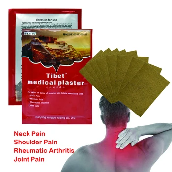160Pcs Ķīnas Tibetas Dabas Augu Medicīnas Ģipša Sāpes Mazinošs Patch/Kakla/Muguras/Muskuļu Ortopēdisko Artrīts Labu efektu