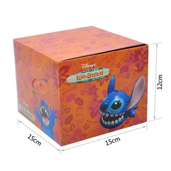 16cm Disney stich Bite Pirkstu Skaitļi Dūriens Zobārsts Push Zobi, Smieklīgi Spēles Modeli, Rotaļlietas, Dzimšanas dienas Dāvanas Bērniem bērnu rotaļlietu dāvanas