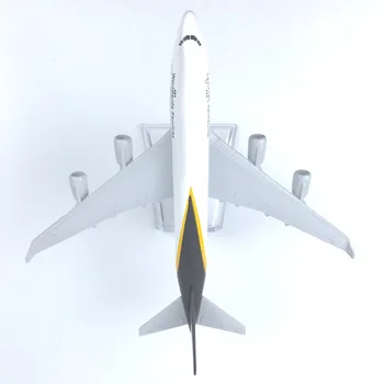 16cm Lidmašīna, Modeļa Lidmašīnas Modeli, UPS Airlines Lidmašīnas Boeing 747 Gaisa kuģa Modelis 1:400 Lējumiem Metāla Plaknes Rotaļlieta Dāvana