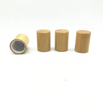 16mm Dabas Bambusa Vāks Pārklāts Pudele Cap Roll uz Pudeles Vāciņu Bambusa Skrūvējamu Vāciņu 20pcs/daudz P286