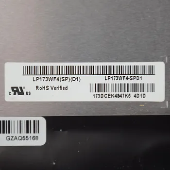 17.3 collu IPS LCD Ekrāns ASUS ROG G751JT-CH71 LP173WF4(SP)(D1) 1920X1080