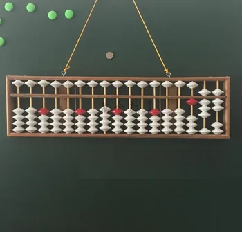 17 slejas liela izmēra neslīdoša skolotāju abacus Ķīnas Soroban Mācību līdzeklis, math Kalkulators Karājas Abacus skolotāju SZ02