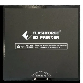 170X170MM Flashforge Avantūrists 3 3D Printeri, Platformu elementi ar pelēko Silda Gultu Lentes Drukas Uzlīmes, Plāksnes Lentes