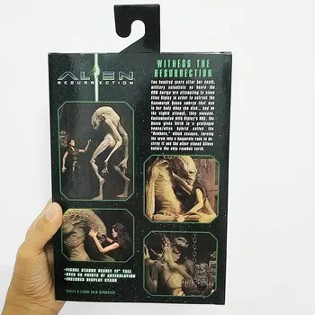 18 cm NECA Sākotnējā Ārvalstniekiem Vs Predator Attēls Svešzemju Augšāmcelšanās Delune Jaundzimušo Rīcības Attēls Modelis Rotaļlietas Lelle Dāvanu